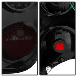 Akkon Chevrolet Suburban 1500/Suburban 2500/Tahoe/Yukon/Yukon XL 1500/Yukon XL 2500 07-14 Black Housing XTune LED Tail Lights Smoked Lens