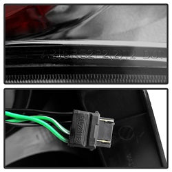 Akkon Chevrolet Suburban 1500/Suburban 2500/Tahoe/Yukon/Yukon XL 1500/Yukon XL 2500 07-14 Black Housing XTune LED Tail Lights Smoked Lens