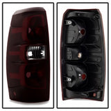 xTune Chevrolet Avalanche 07-13 OEM XTune LED Tail Lights Red Smoke