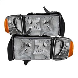 Akkon Dodge Ram 1500 99-01 Chrome OEM Headlights