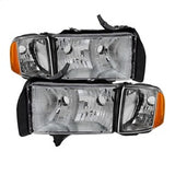 Akkon Dodge Ram 1500 99-01 Chrome OEM Headlights