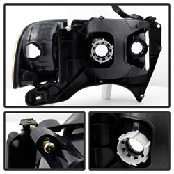 Akkon Dodge Ram 1500 99-01 Chrome OEM Headlights