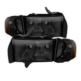 Akkon Dodge Ram 1500 99-01 OEM XTune Headlights Smoke