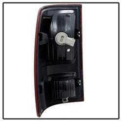 Akkon Dodge Ram 1500/Ram 2500/1500/2500 09-10 OEM XTune Tail Lights Dark Red