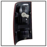 Akkon Dodge Ram 1500/Ram 2500/1500/2500 09-10 OEM XTune Tail Lights Dark Red