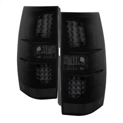 Akkon Chevrolet Suburban 1500/Suburban 2500/Tahoe/Yukon/Yukon XL 1500/Yukon XL 2500 07-14 Black Smoked XTune LED Tail Lights