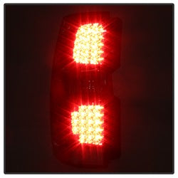 Akkon Chevrolet Suburban 1500/Suburban 2500/Tahoe/Yukon/Yukon XL 1500/Yukon XL 2500 07-14 Black Smoked XTune LED Tail Lights