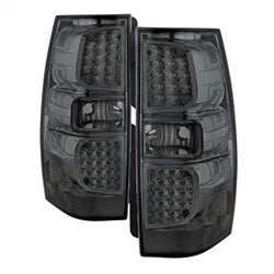 Akkon Chevrolet Suburban 1500/Suburban 2500/Tahoe/Yukon/Yukon XL 1500/Yukon XL 2500 07-14 Smoked XTune LED Tail Lights
