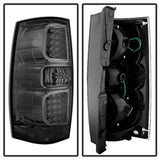 Akkon Chevrolet Suburban 1500/Suburban 2500/Tahoe/Yukon/Yukon XL 1500/Yukon XL 2500 07-14 Smoked XTune LED Tail Lights