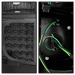 Akkon Chevrolet Suburban 1500/Suburban 2500/Tahoe/Yukon/Yukon XL 1500/Yukon XL 2500 07-14 Smoked XTune LED Tail Lights