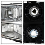 OE GMC Sierra 1500/Sierra 2500 HD/Sierra 3500 HD 07-13 Chrome Crystal OE Headlights
