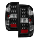 Akkon Chevrolet Silverado 1500/Silverado 2500 HD/Silverado 3500 HD/Sierra 3500 HD 14-18 Black XTune LED Tail Lights
