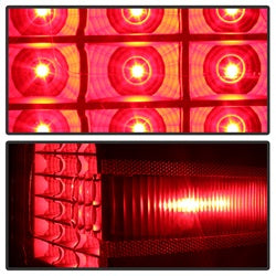 Akkon Chevrolet Silverado 1500/Silverado 2500 HD/Silverado 3500 HD/Sierra 3500 HD 14-18 Black XTune LED Tail Lights