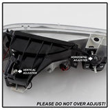 xTune Chevrolet Silverado 1500/Silverado 1500 HD/Silverado 2500/Silverado 2500 HD/Silverado 3500/Suburban 1500/Suburban 2500/Tahoe 99-02 4 pc. XTune Halo Projector Headlights LED w/Bumper Lights