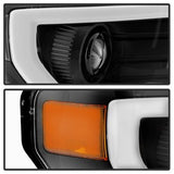 xTune Ford F-150 09-14 Halogen Model Only XTune DRL Light Bar Projector Headlights Not Compatible w/Factory Xenon/HID Model Black