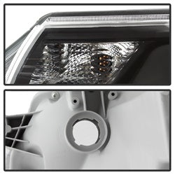 Akkon Toyota Tacoma 12-15 Black XTune DRL Light Bar Projector Headlights