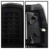Akkon Chevrolet Silverado 1500/Silverado 1500 Classic/Silverado 1500 HD/Silverado 1500 HD Classic/Silverado 2500/Silverado 2500 HD/Silverado 2500 HD Classic/Silverado 3500/Silverado 3500 Classic 03-06 Black XTune LED Tail Lights
