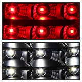 Akkon Chevrolet Silverado 1500/Silverado 1500 Classic/Silverado 1500 HD/Silverado 1500 HD Classic/Silverado 2500/Silverado 2500 HD/Silverado 2500 HD Classic/Silverado 3500/Silverado 3500 Classic 03-06 Black XTune LED Tail Lights
