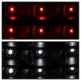 Akkon Chevrolet Silverado 1500/Silverado 1500 Classic/Silverado 1500 HD/Silverado 1500 HD Classic/Silverado 2500/Silverado 2500 HD/Silverado 2500 HD Classic/Silverado 3500/Silverado 3500 Classic 03-06 Black Smoke XTune LED Tail Lights