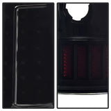 xTune Chevy Silverado 1500/2500/3500 99-02 / GMC Sierra 1500/2500/3500 99-06 and 2007 Sierra Classic  Version 2 LED Tail Lights - Black Smoke