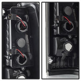xTune Chevy Silverado 1500/2500/3500 99-02 / GMC Sierra 1500/2500/3500 99-06 and 2007 Sierra Classic  Version 2 LED Tail Lights - Black Smoke