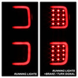xTune Ford F-150 09-14 Black Smoke XTune LED Tail Lights