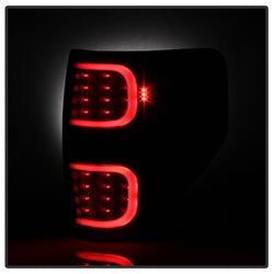 xTune Ford F-150 09-14 Black Smoke XTune LED Tail Lights