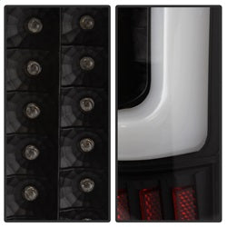 xTune Nissan Titan 04-15 Black XTune Light Bar LED Tail Lights