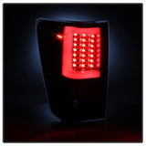 xTune Nissan Titan 04-15 Black XTune Light Bar LED Tail Lights