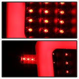 xTune Nissan Titan 04-15 Black XTune Light Bar LED Tail Lights