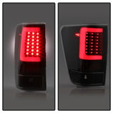 xTune Nissan Titan 04-15 Black XTune Light Bar LED Tail Lights