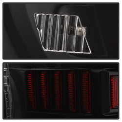 xTune Toyota Tundra 07-13 Black XTune Light Bar LED Tail Lights