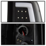 xTune Chevy Silverado 1500/2500/3500 99-02 / GMC Sierra 1500/2500/3500 99-06 and 2007 Sierra Classic  Version 3 Tail Lights - Light Bar LED - Black