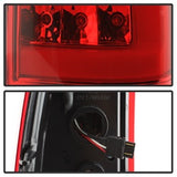 xTune Chevy Silverado 1500/2500/3500 99-02 / GMC Sierra 1500/2500/3500 99-06 and 2007 Sierra Classic  Version 3 Tail Lights - Light Bar LED - Red Clear