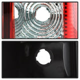 xTune Chevy Silverado 1500/2500/3500 99-02 / GMC Sierra 1500/2500/3500 99-06 and 2007 Sierra Classic  Version 3 Tail Lights - Light Bar LED - Red Clear