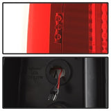 xTune Chevy Silverado 1500/2500/3500 99-02 / GMC Sierra 1500/2500/3500 99-06 and 2007 Sierra Classic  Version 3 Tail Lights - Light Bar LED - Red Clear