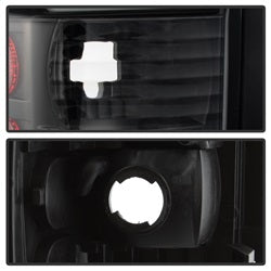 xTune Dodge Ram 1500/Ram 2500/Ram 3500 94-01 Black XTune Light Bar LED Tail Lights