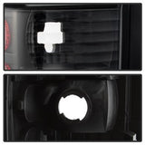 xTune Dodge Ram 1500/Ram 2500/Ram 3500 94-01 Black XTune Light Bar LED Tail Lights