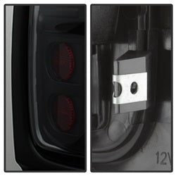 xTune Dodge Ram 1500/Ram 2500/Ram 3500 94-01 Black XTune Light Bar LED Tail Lights