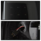 xTune Dodge Ram 1500/Ram 2500/Ram 3500 94-01 Black Smoke XTune Light Bar LED Tail Lights