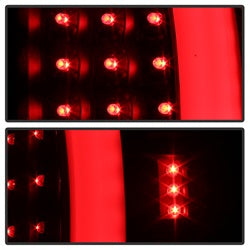 xTune Dodge Ram 1500/Ram 2500/Ram 3500 94-01 Black Smoke XTune Light Bar LED Tail Lights