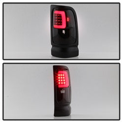 xTune Dodge Ram 1500/Ram 2500/Ram 3500 94-01 Black Smoke XTune Light Bar LED Tail Lights