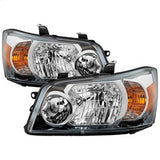 OE Toyota Highlander 04-06 OEM XTune Headlights Chrome