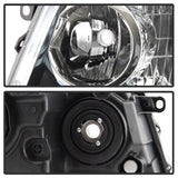OE Toyota Highlander 04-06 OEM XTune Headlights Chrome