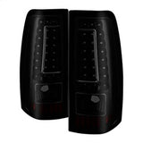 xTune Chevrolet Silverado 1500/Silverado 1500 Classic/Silverado 1500 HD/Silverado 1500 HD Classic/Silverado 2500/Silverado 2500 HD/Silverado 2500 HD Classic/Silverado 3500/Silverado 3500 Classic 03-06 C-Shape XTune LED Tail Lights Black Smoke