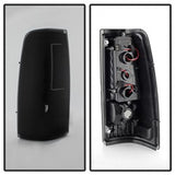 xTune Chevrolet Silverado 1500/Silverado 1500 Classic/Silverado 1500 HD/Silverado 1500 HD Classic/Silverado 2500/Silverado 2500 HD/Silverado 2500 HD Classic/Silverado 3500/Silverado 3500 Classic 03-06 C-Shape XTune LED Tail Lights Black Smoke