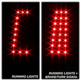 xTune Chevrolet Silverado 1500/Silverado 1500 Classic/Silverado 1500 HD/Silverado 1500 HD Classic/Silverado 2500/Silverado 2500 HD/Silverado 2500 HD Classic/Silverado 3500/Silverado 3500 Classic 03-06 C-Shape XTune LED Tail Lights Black Smoke