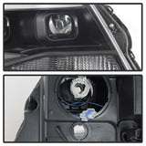 Akkon Chevrolet Colorado 15-17 Halogen Models Only XTune DRL Light Bar Projector Headlights Not Compatible w/Xenon/HID Model Black