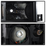 POE Chevrolet Silverado 1500 14-15 Black OEM Style Headlights