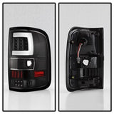 xTune Ford F-150 04-08 Version 3 XTune Light Bar LED Tail Lights Black